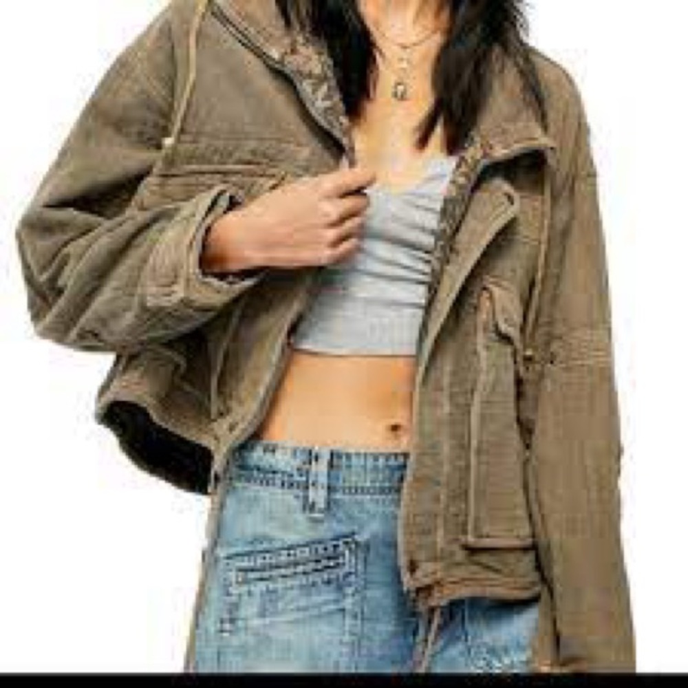 Eyes On You Surplus Jacket